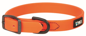 hundehalsband aus wetterfestet Material in orange