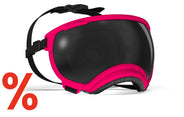 hundebrille rex specs in farbe pink mit prozentzeichen