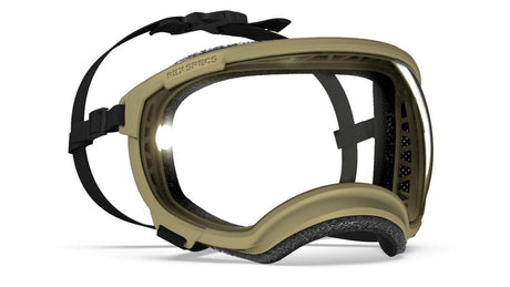 hundebrille rex specs in farbe coyote größe xl mit klarer scheibe