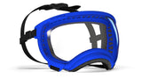 hundebrille fabrikat rex specs in größe xl fareb blau mit klarer scheibe