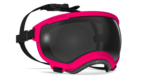 rex specs hundebrille in farbe himalyan pink in größe s